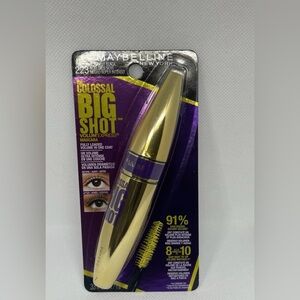 Maybelline Colossal Big Shot Mascara in Gold and Purple